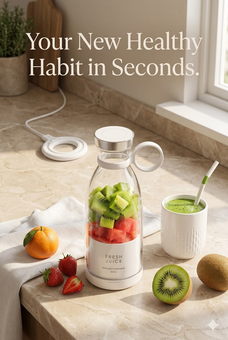 Portable Mini Blender for Fresh Juice