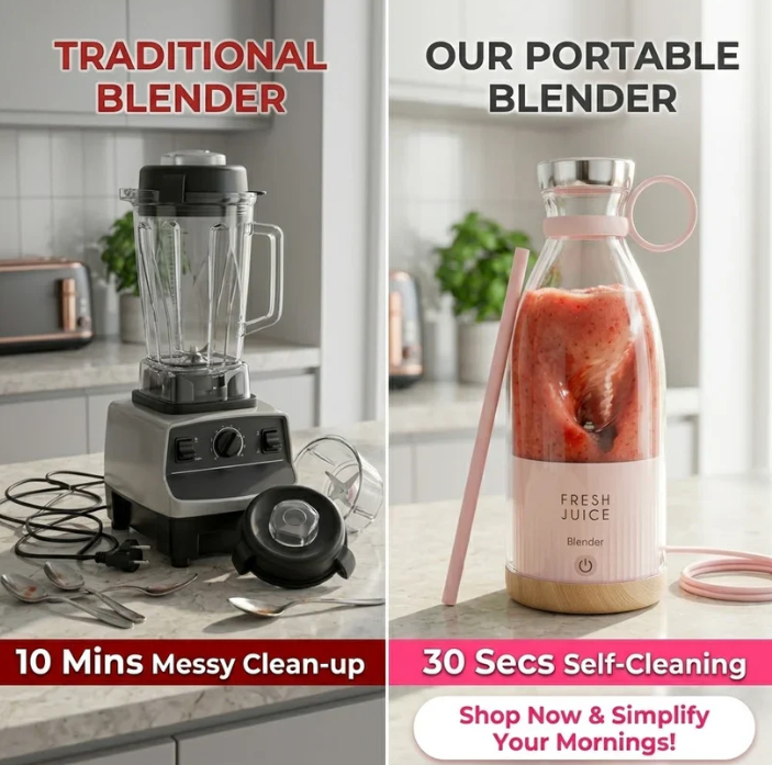 Portable Mini Blender for Fresh Juice